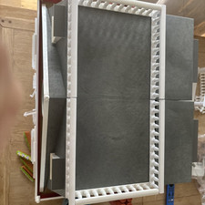 Sylvanian Families Grand Regency Hotel  roof balcony railings  bright white   