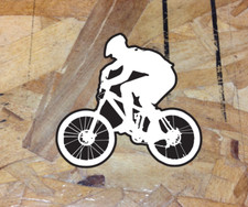Mountain Bike/Biker Sticker