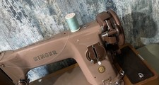1960 SINGER 201K SEWING MACHINE for LEATHER & FABRIC - Good Overall Condition 
