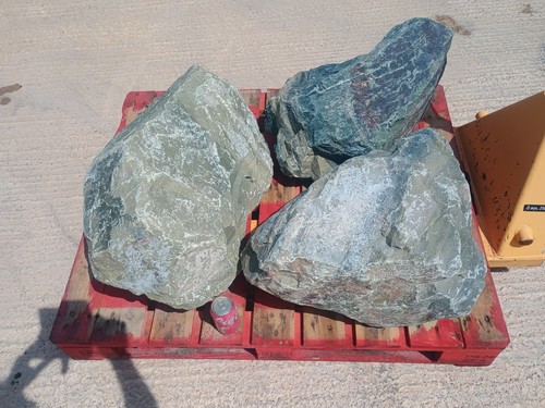 Large granite garden rocks - 3,