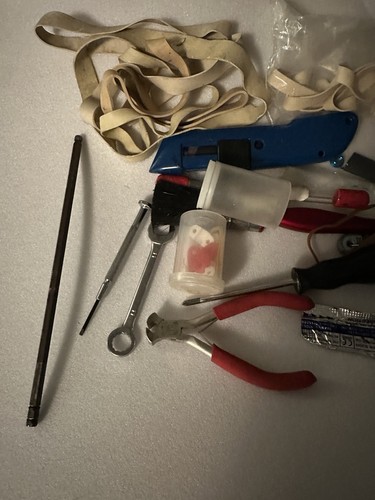 Tools for model aircraft - for,