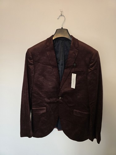 Topman men burgundy corduroy - topman,