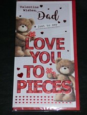 VALENTINES DAY CARD TO MY DAD