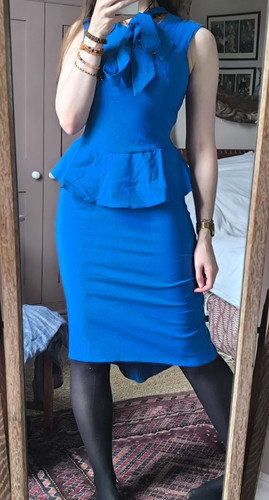 Couture viscose royal blue - so,