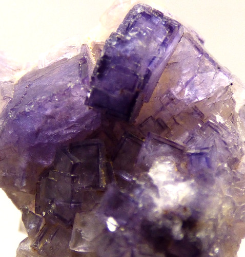 Blue john fluorite - blue,