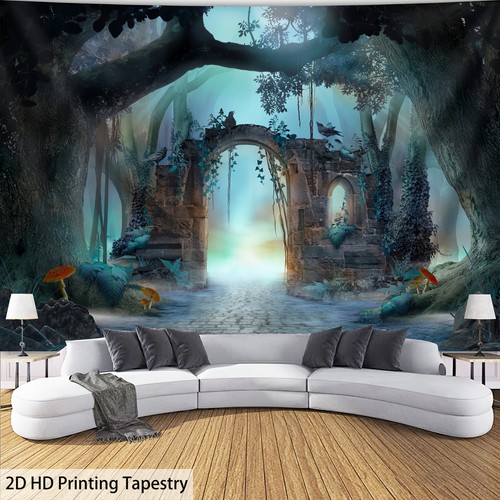 Enchanted fairy forest - 3d,