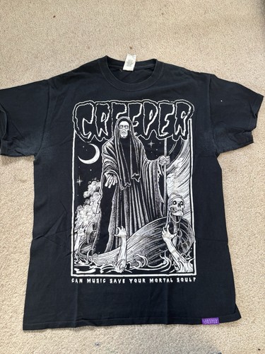 Creeper band shirt black - t-shirt, m
