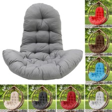 Large Garden Hanging Swing Egg Chair Cushion Replacement Outdoor Seat Mat Pillow