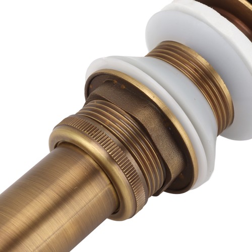Pop drain bathroom sink - up,