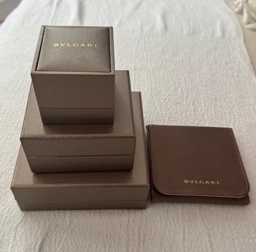 Bvlgari jewelry box - set, –
