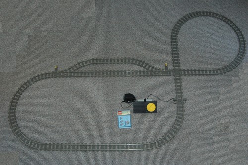Lego train tracks railway - train,