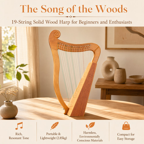 String lyre harp instrument - string,