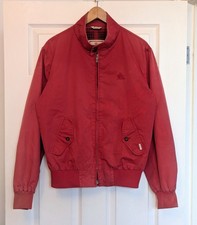 Mens Baracuta G9 Jacket Small Red