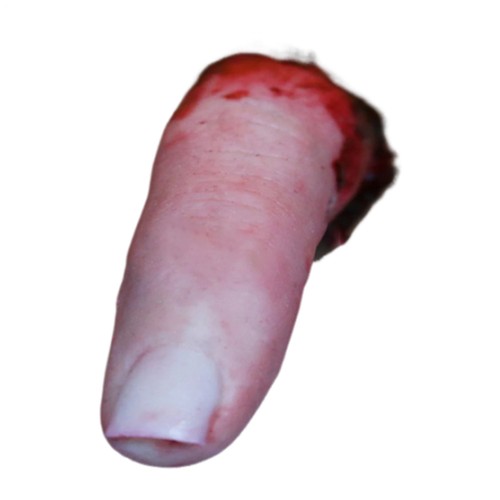 Severed silicone finger - finger,
