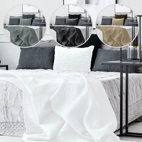 100 cotton waffle blanket - 100%,