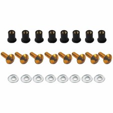 KIT OF 8 GOLD ANODIZED FAIRING