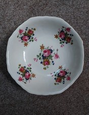 Vintage Staffordshire Maryleigh Pottery Bowl, Handcrafted in England
