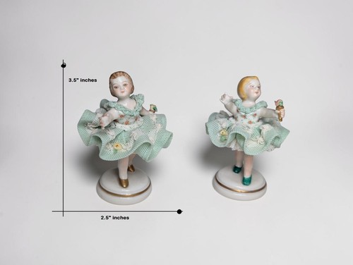 Vintage pair irish dresden - vintage,