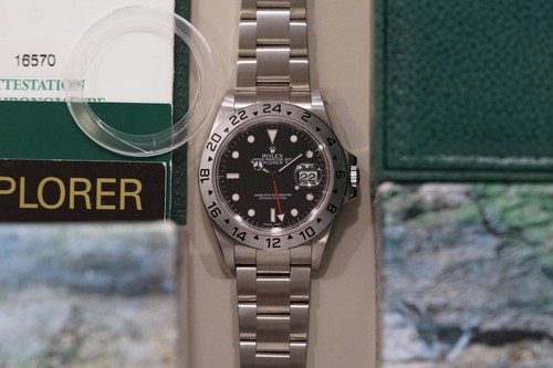 Rolex explorer 16570 black - rolex,