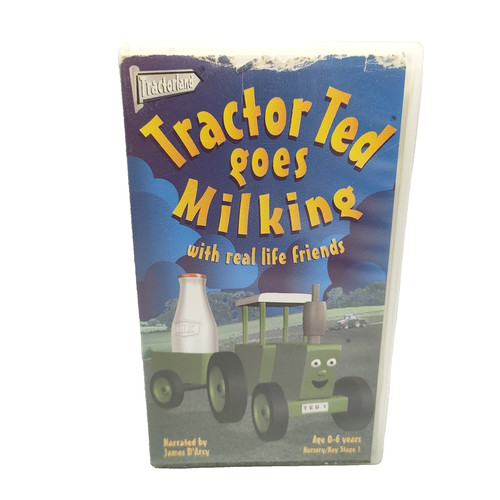 Tractor ted goes milking - ted,