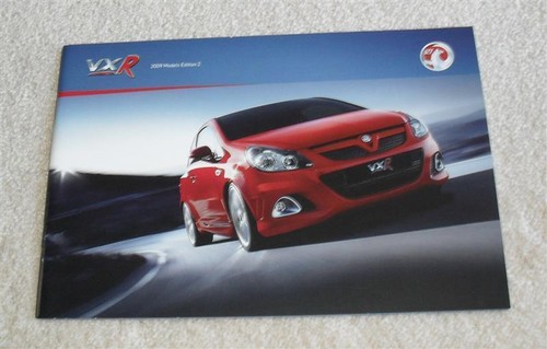 Vauxhall vxr brochure 2009 - vauxhall,
