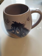 Disney Churchill Eeyore Flutterby Ceramic Coffee Mug pink