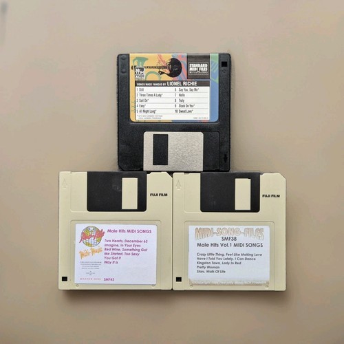 Vintage backing tracks midi - backing,