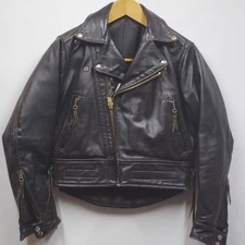 Vintage 1960s Langlitz Leather Riders Jacket Leather Jacket Mens Size S