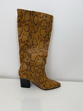 Mango Animal Print Yellow Calf