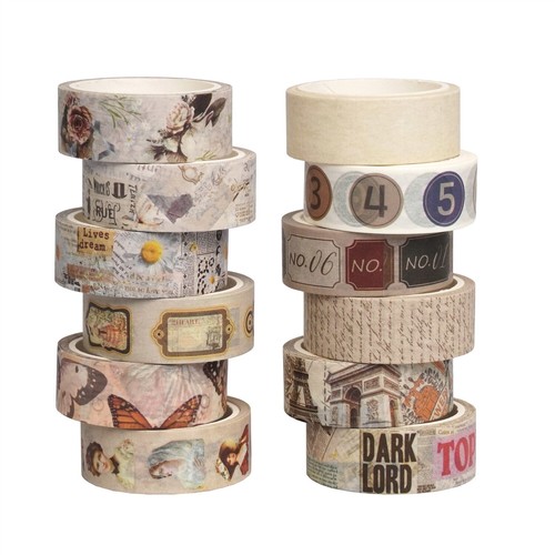 New vintage rolls washi - 12/24,