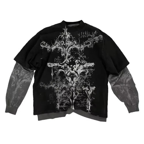 Affliction shirt men y2k - t,