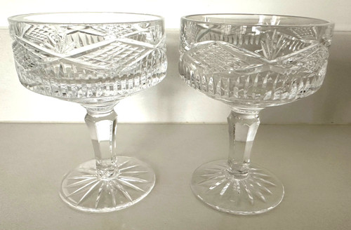 Pair tyrone crystal - tyrone,