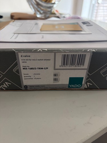 Vado mix 148d trim - mix-148d/2-trim-c/p, –