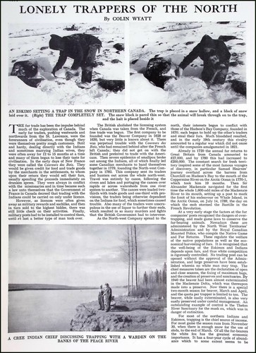 Eskimo trapping animals - eskimo,