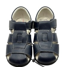 Pediped Boys Navy Leather