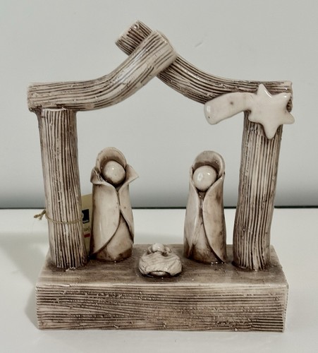Handcrafted nativity scene - nativity,