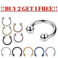 Horseshoe Piercing Barbell