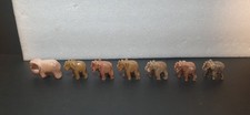 Soapstone Elephant Bundle of 7