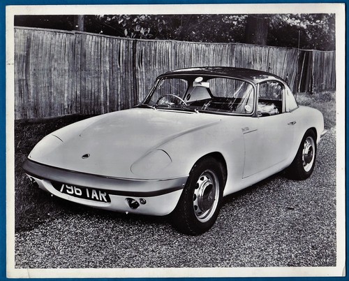 Large vintage photo lotus - vintage, elan