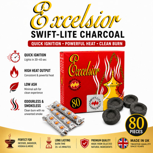 Shisha hookah charcoal bakhoor - shisha,