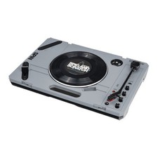 Reloop Spin Portable turntable with extensive connection options and scratch mod