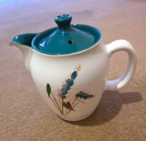 Vintage denby green wheat tea - green,