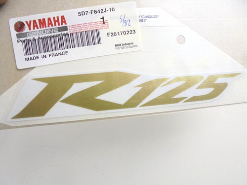 Yamaha yzf r125 - yamaha, 2012-13