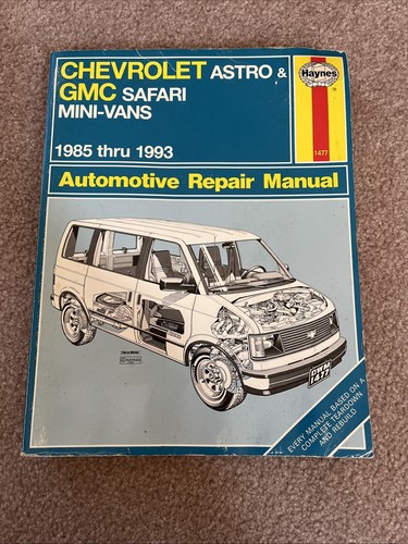 Haynes 1417 chevrolet astro - haynes, #1417