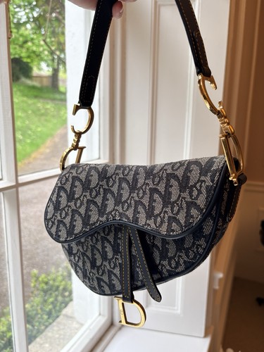 Vintage dior saddle bag - saddle,