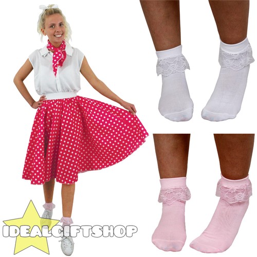 Pink polka dot skirt - dot,