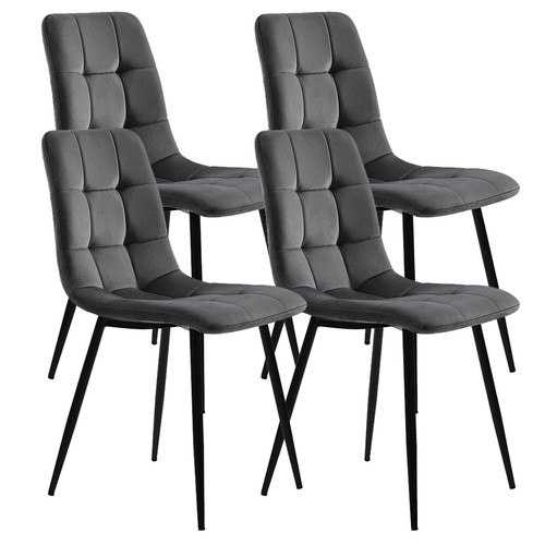 Set velvet dining - 4,