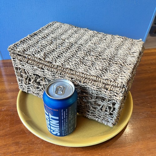 Vintage wicker picnic basket - picnic,