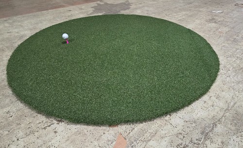 Rubber backed hitting mat - backed,