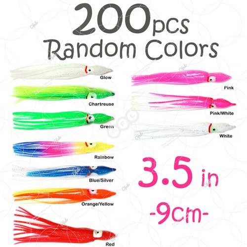 200pcs squid skirt - squid,